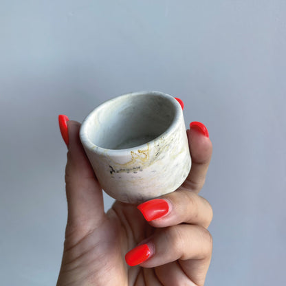 Silicone mould round pot