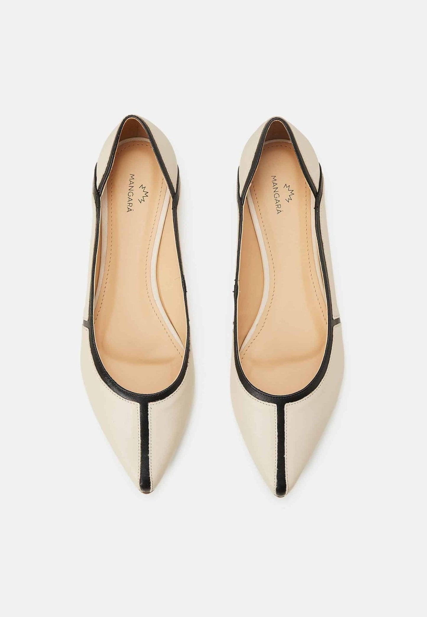Pitanga Beige Leather Ballerinas (Copy)
